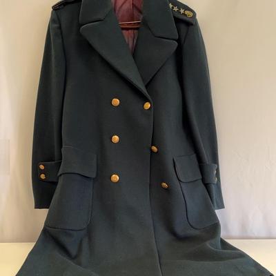 Disenos Mexicano Military Long Coat