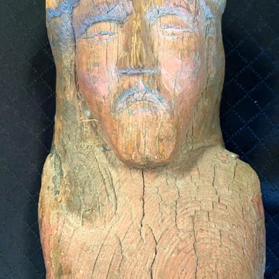 Jesus Christo Wooden Sculpture-dates back to 1710