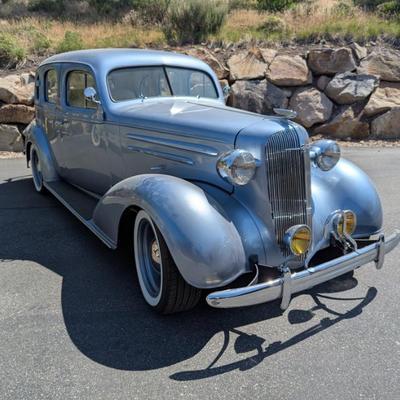 Sale Photo Thumbnail #2: 1936 CHEVY SEDAN RESTO MOD V8 AUTO LEATHER INTERIOR $59,500