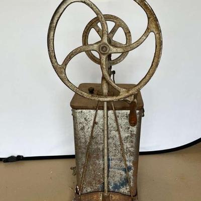 Antique dazey butter churn