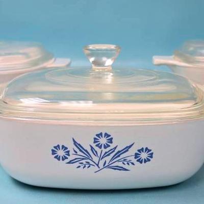 "Corning Ware" Casserole Dishes 