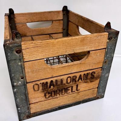 O’Hallorans Antique Milk Crate