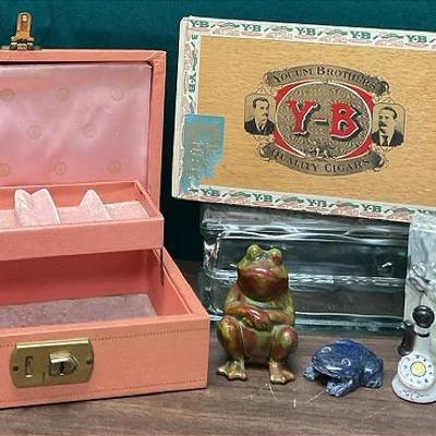 “Y-B Brothers” Cigar Box, Decor, Plus More 