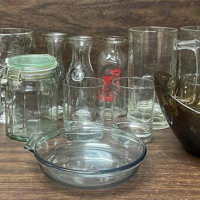 Assorted Glassware 