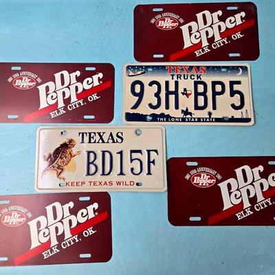 "Dr. Pepper" and "Texas" Tags
