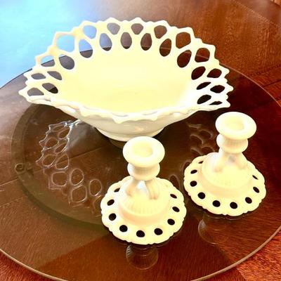 Westmoreland Milk Glass