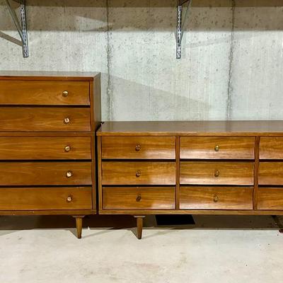 Johnson Carper Mid-Century Modern dressers