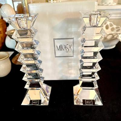 Mikasa Candlestick Holders