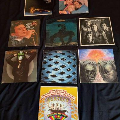 Vintage Vinyl Collection Featuring The Beatles Magical Mystery Tour