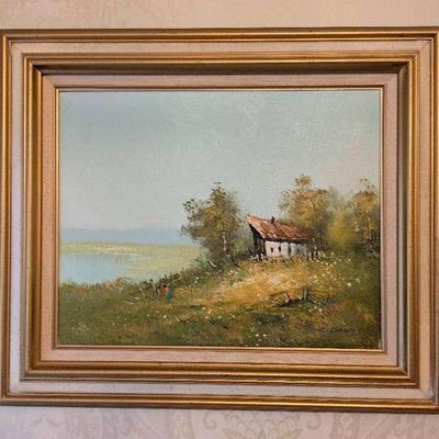 Original Oil Painting by C. Davis