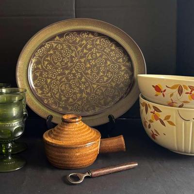 Vintage Kitchenware Featuring Franciscan Platter