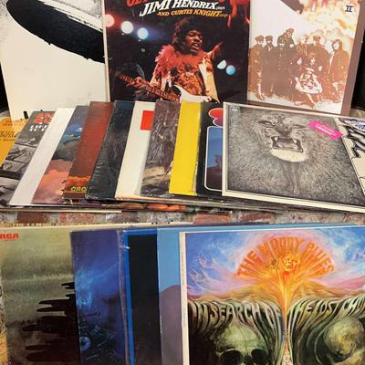 Vinyl Records Featuring Led Zeppelin & Jimi Hendrix