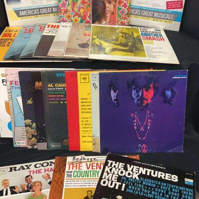 Vinyl Records Featuring Ed Sullivan & The Ventures