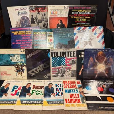 Vintage Records Featuring Motion Picture Soundtracks, Musicals, and More! 