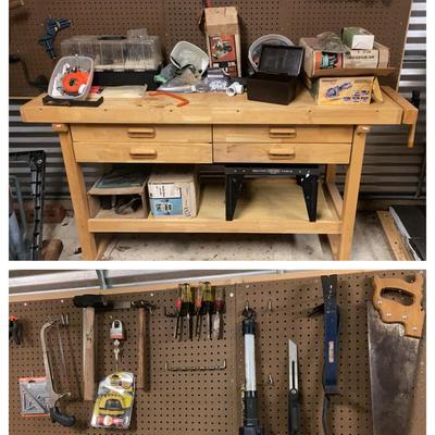 Assorted Hand & Power Tools – Craftsman, Rockwell, More