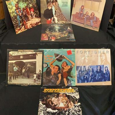 Vinyl Records Featuring Rolling Stones “Big Hits” & Foreigner