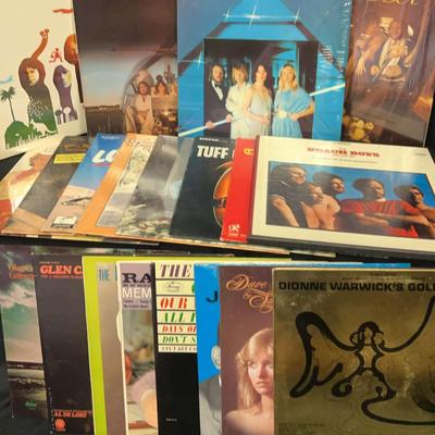 Vinyl Record Collection: ABBA, The Beach Boys, The Righteous Brothers, Dionne Warwick, Dave & Sugar