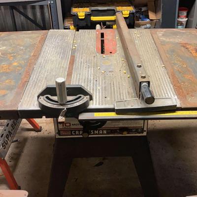 Sears Craftsman 10” Motorized Table Saw