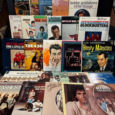 Vintage Vinyl Records Featuring Bobby Goldsboro, The Hollies Greatest Hits and More! 