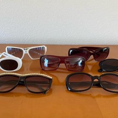 Retro & Designer Sunglasses Collection — 7 Pairs