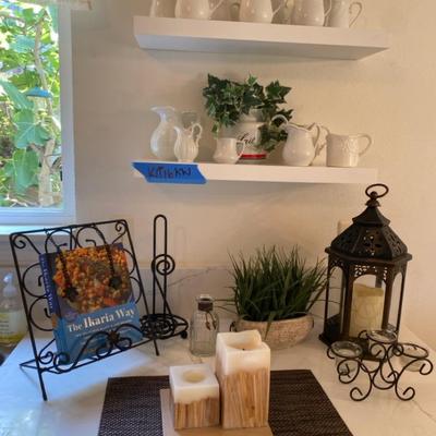 Collection Of Creamer Cups & Other House Decor