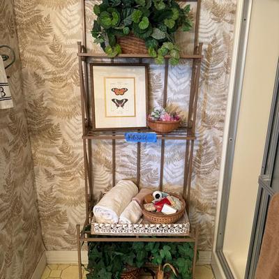 Bathroom decor - Rack not included in Shipping. 