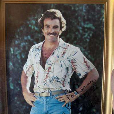 Autographed Tom Sellek 