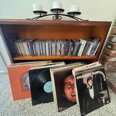 Vintage Vinyl Records and CD Collection Lot