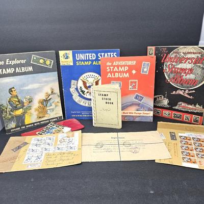Stamp Collector's Lot! Large Collection of Vintage Stamps