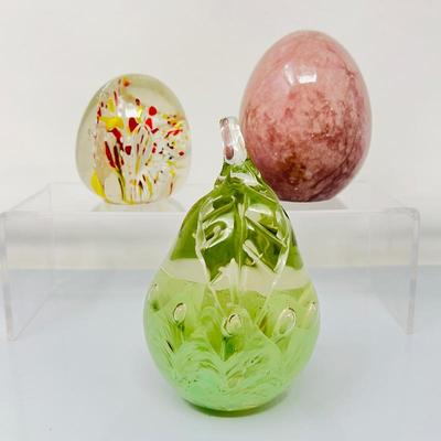  Colorful Art Glass Paperweights 