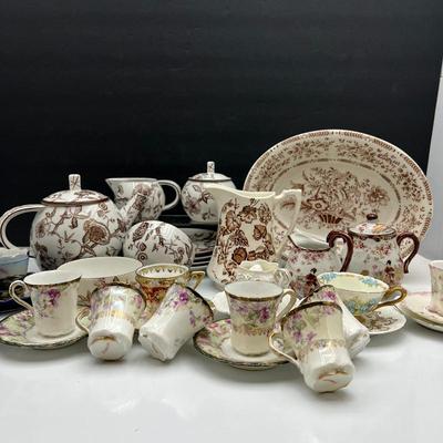 Various Tea sets, serving and more