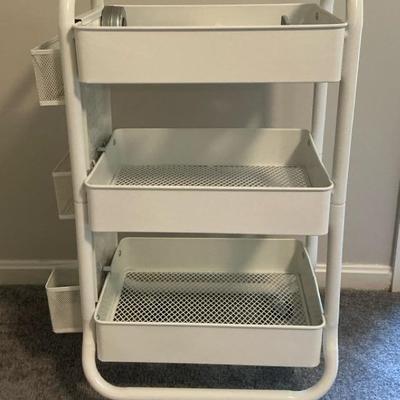 Members Mark 3 Tier Utility Cart White