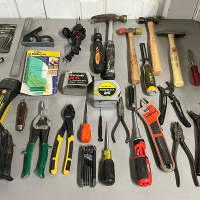 Household Tools - Hammers, Cutters, Grip Wrench & More