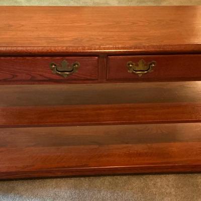 Pennsylvania House Two Drawer Sofa Table 