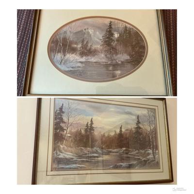 Jean Matyas Landscape Art 23x32 And 9x13