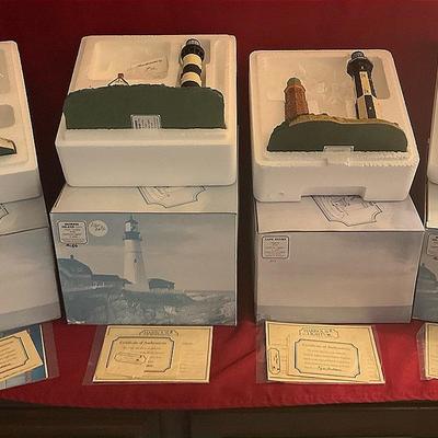 Harbour Lights Lighthouse Resin Collection