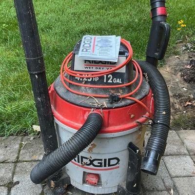 Ridgid 12 Gallon Wet/Dry Vac
