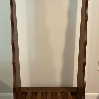 60s Solid Wood Gun Rack