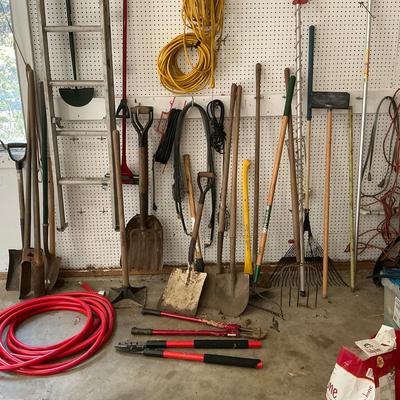 Lawn & Garden Tools incl. Ladder, Hose, Shovels, & More