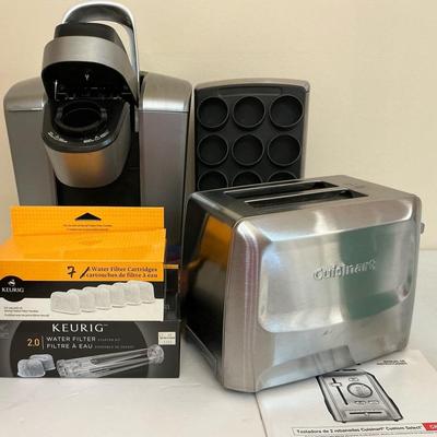 Keurig And Cuisinart Stainless Toaster 
