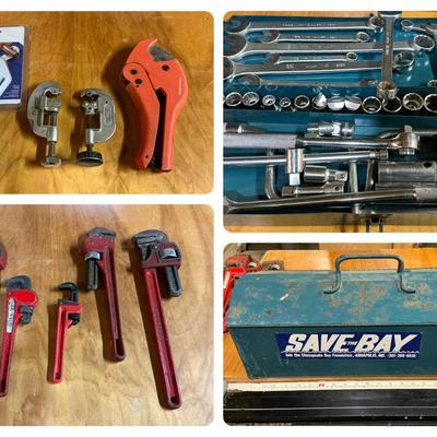 Giller Wrench & Socket Set, Pipe Wrenches, Pipe Cutters  