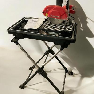 Husky THD950L Tile Saw w/ Stand
