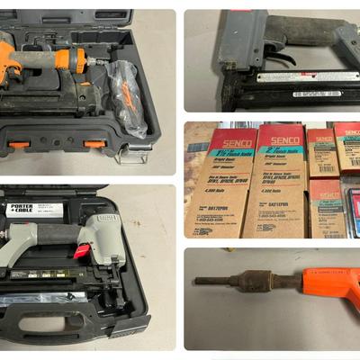 Pneumatic Tools - Ridgid, Porter-Cable, Senco
