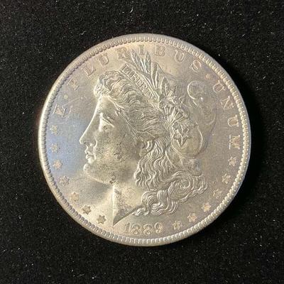 1889-P Morgan Silver Dollar (MMC134)