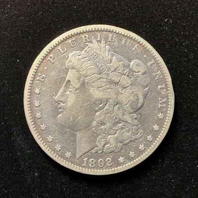 1892-CC Morgan Silver Dollar (MMC143)