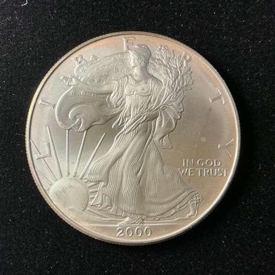 2000 American Silver Eagle (MMC108)