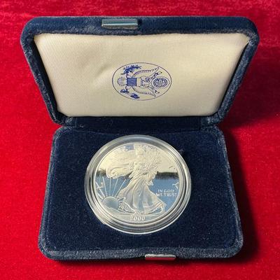 2000 American Eagle Proof Silver Dollar (MMC103)