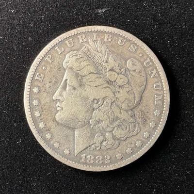 1882-CC Morgan Silver Dollar (MMC123)