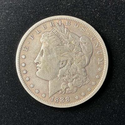 1888-P Morgan Silver Dollar (MMC131)