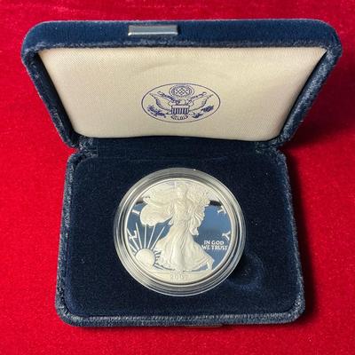 2007 American Eagle Proof Silver Dollar (MMC100)